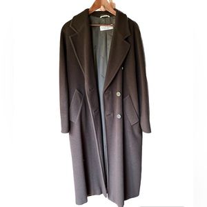 Vintage MaxMara brown long coat